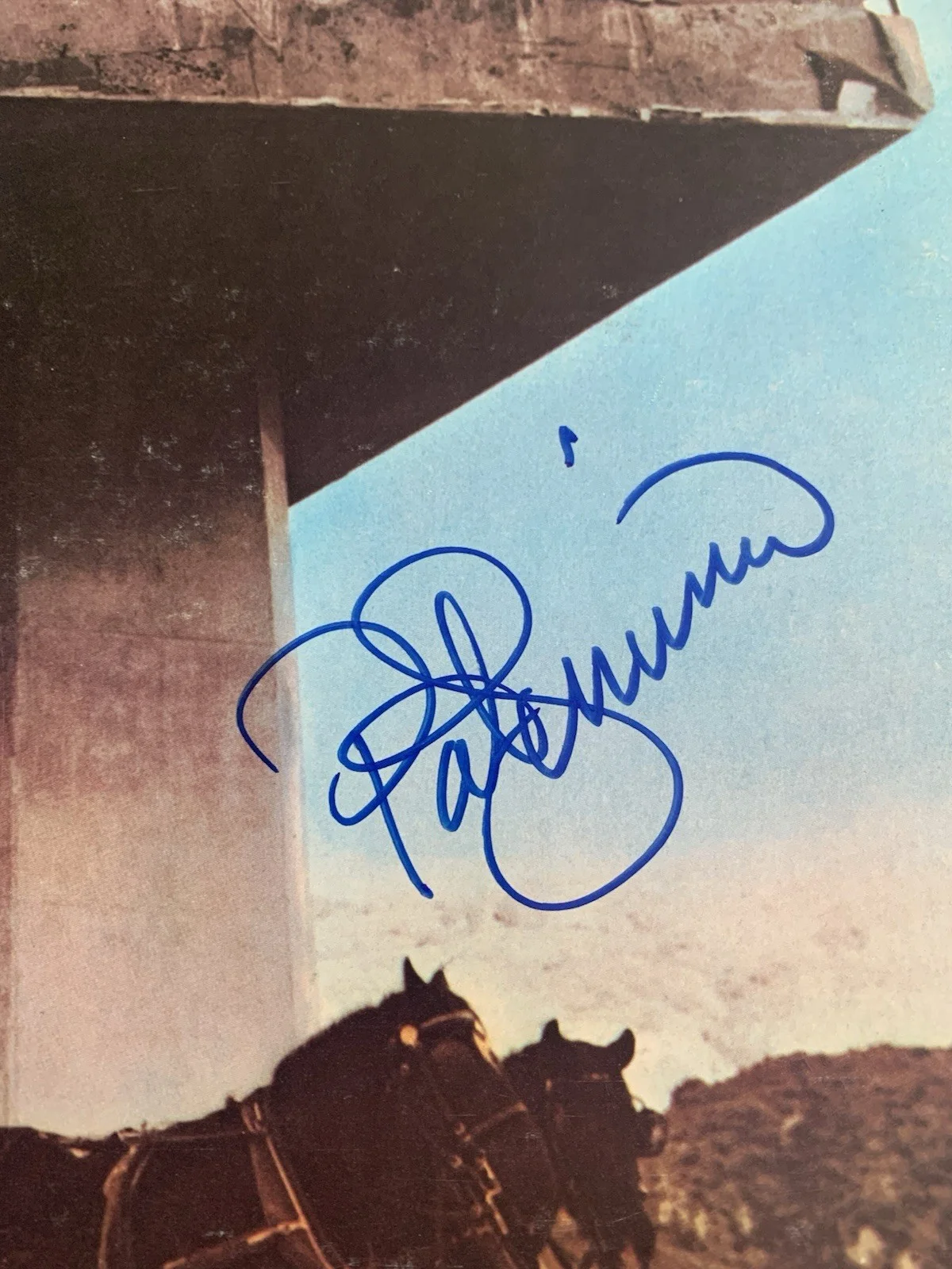 DOOBIE BROTHERS HAND SIGNED CAPTAIN+ME ALBUM PAT SIMMONS+TOM JOHNSTON JSA, изображение 4