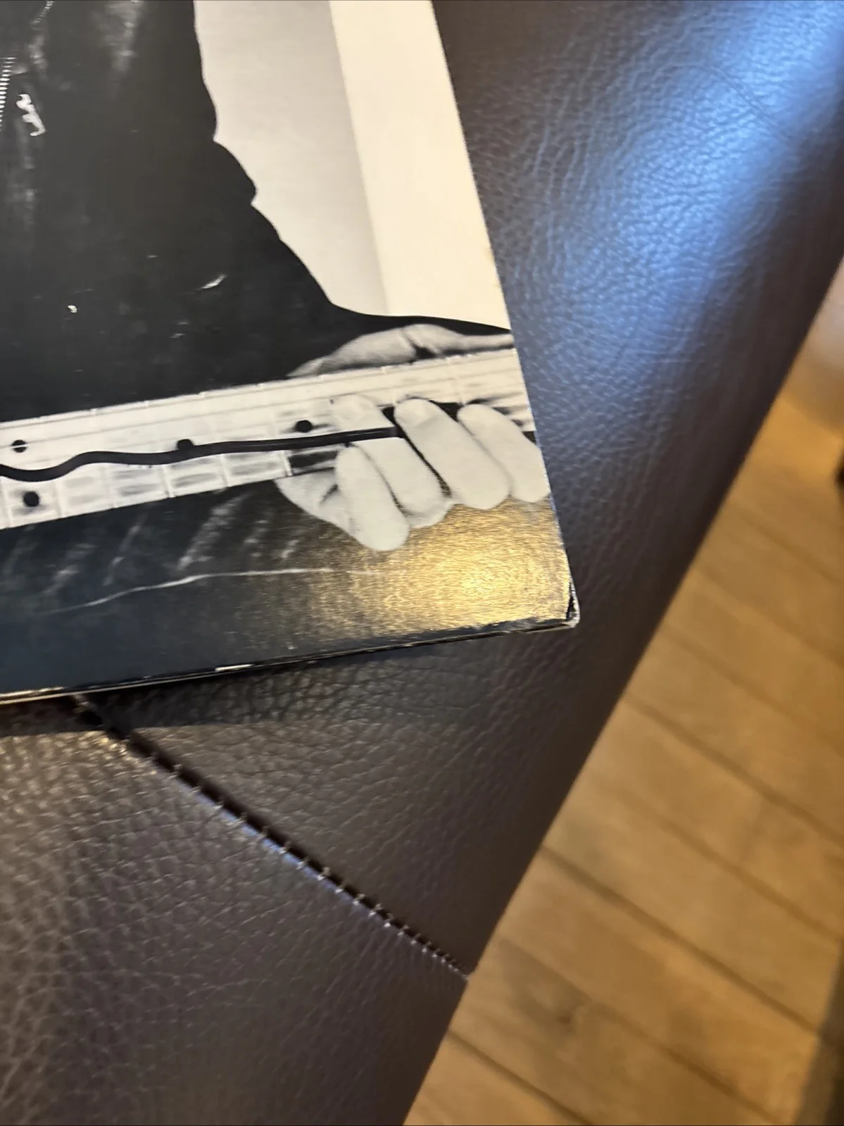 David Gilmour Blue Light signed vinyl, image 5