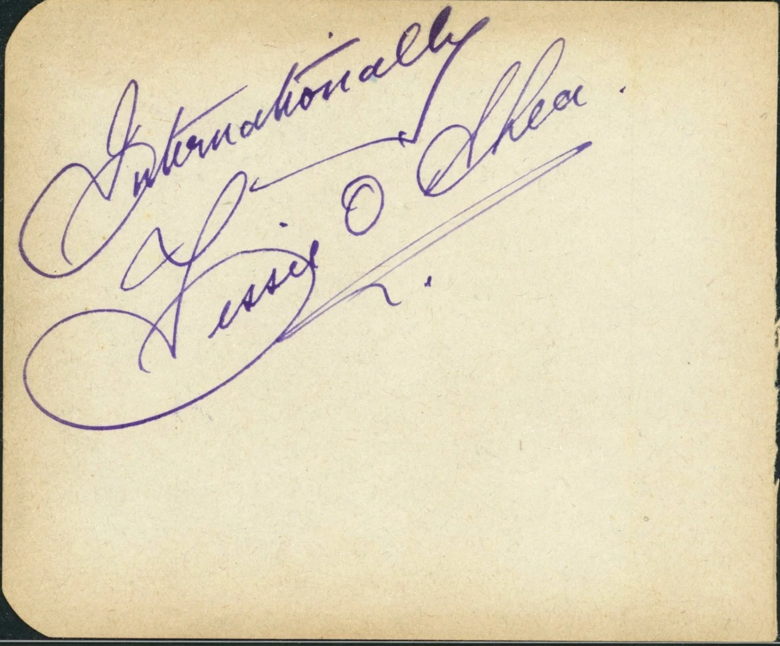 Vintage Dick Henderson / Tessie O'Shea Autographs, изображение 2