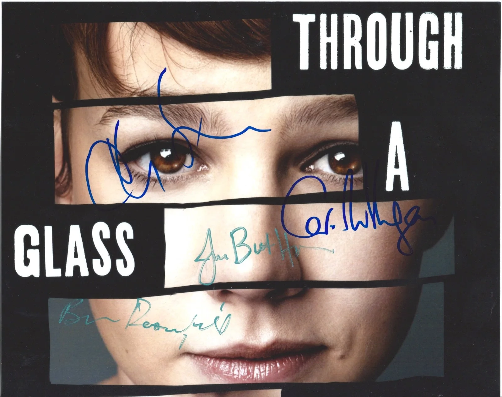 carey mulligan, Chris Sarandon — Carey Mulligan, Chris Sarandon, Jason Butler Harner, Ben Rosenfield Signed Photo