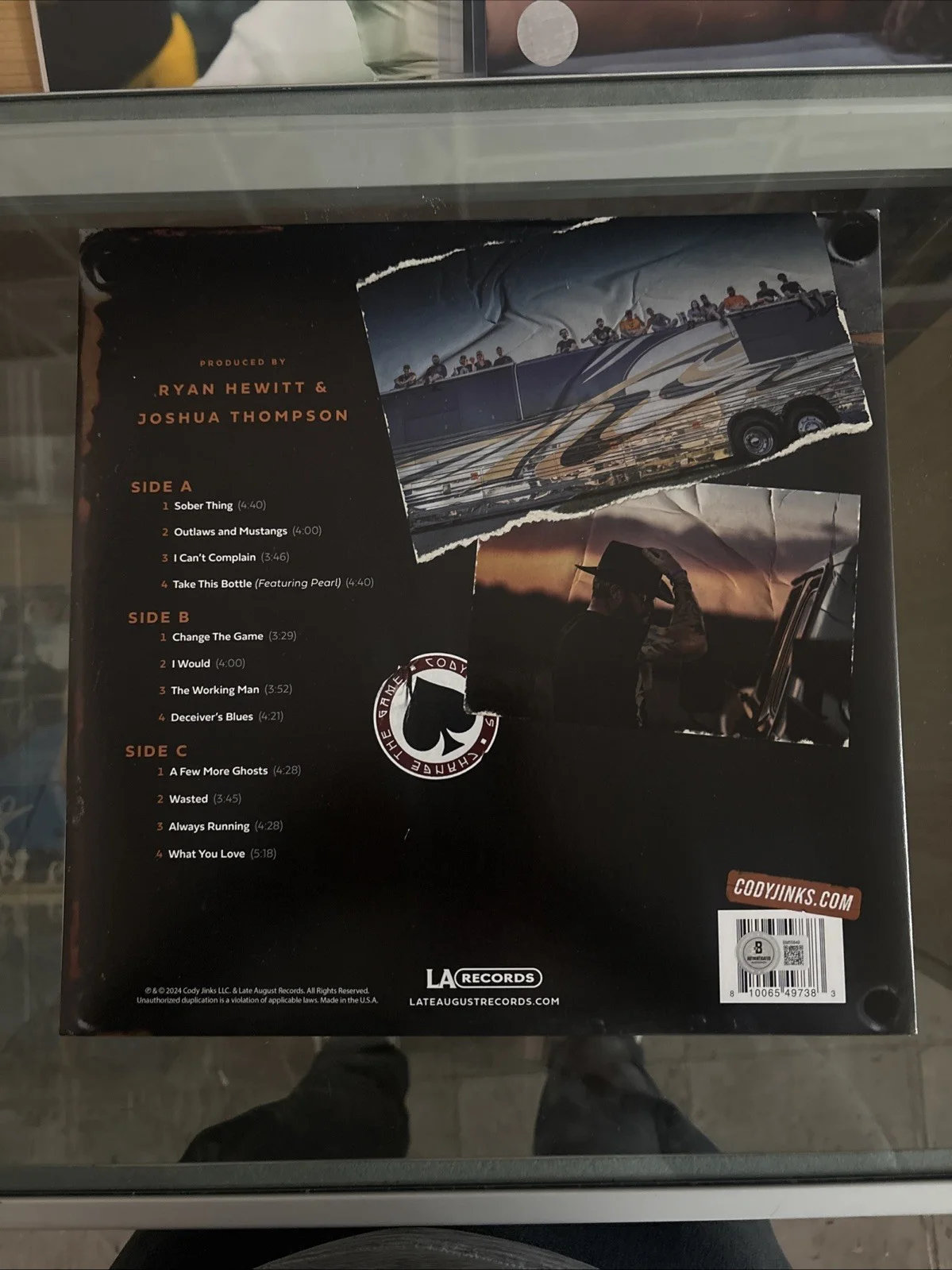 Cody Jinks Signed ‘Change The Game’ VINYL RECORD ALBUM LP BECKETT COA VCB038, изображение 4