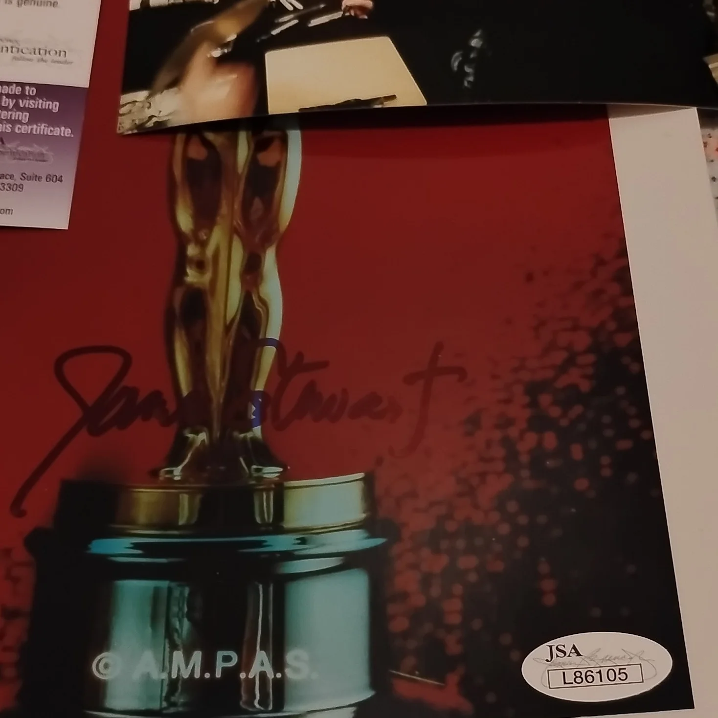 Original Autographed Movie Industry Photograph James Spence JSA Authenticated, изображение 3
