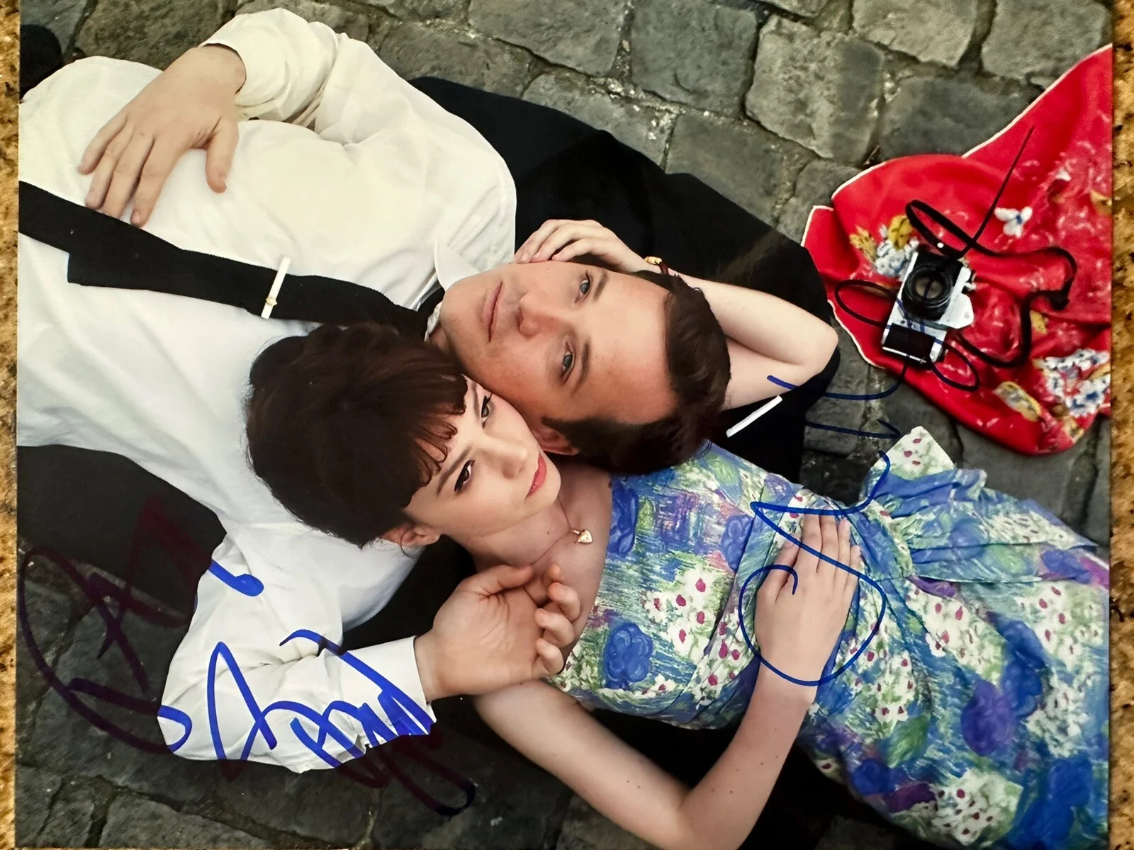 Carey Mulligan & Peter Sarsgaard — Carey Mulligan & Peter Sarsgaard signed An Education 8x10 photo In Person. Proof