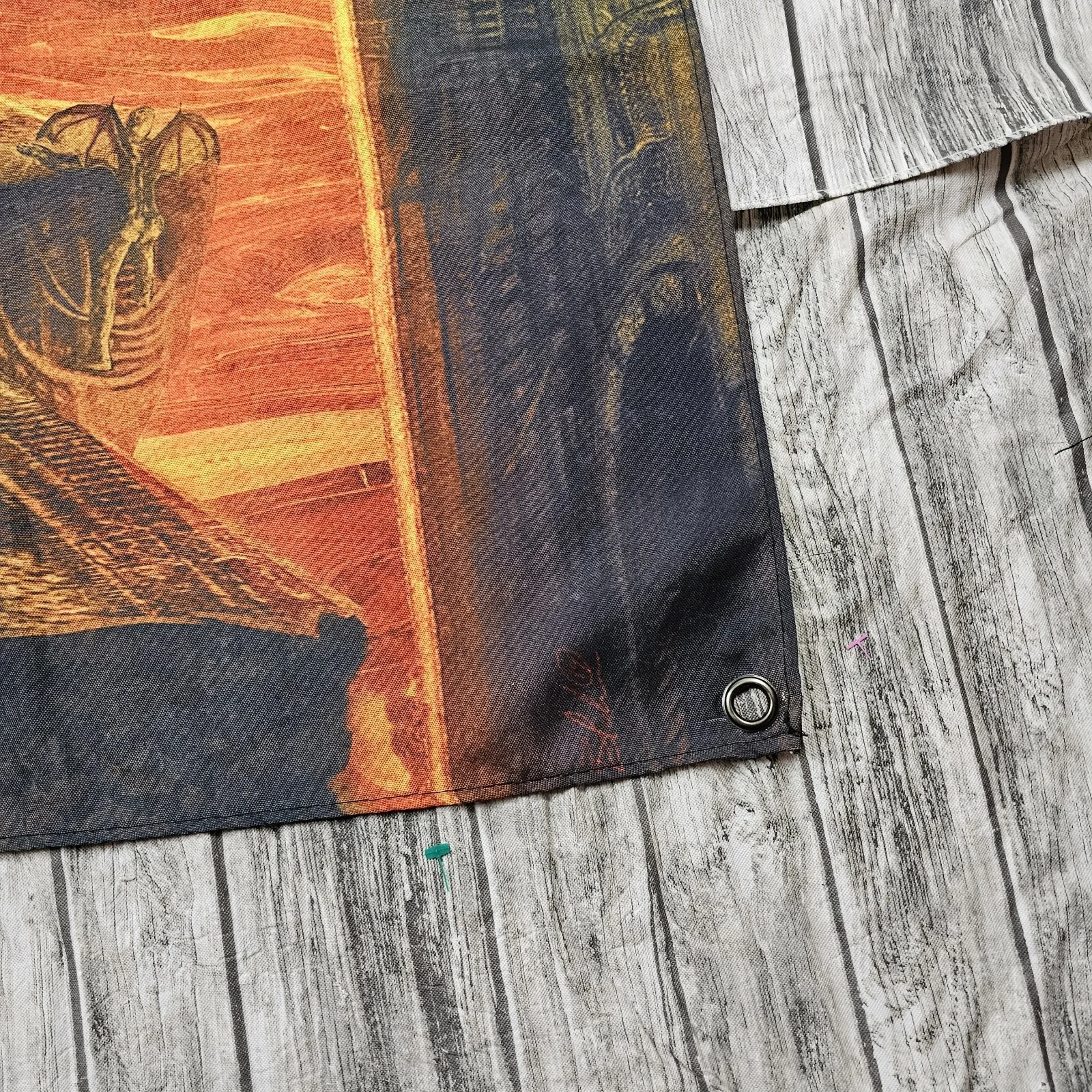 Rare Carnifex World War X 46" X 47" Large Poster Flag Deathcore Metal Nuclear, изображение 2