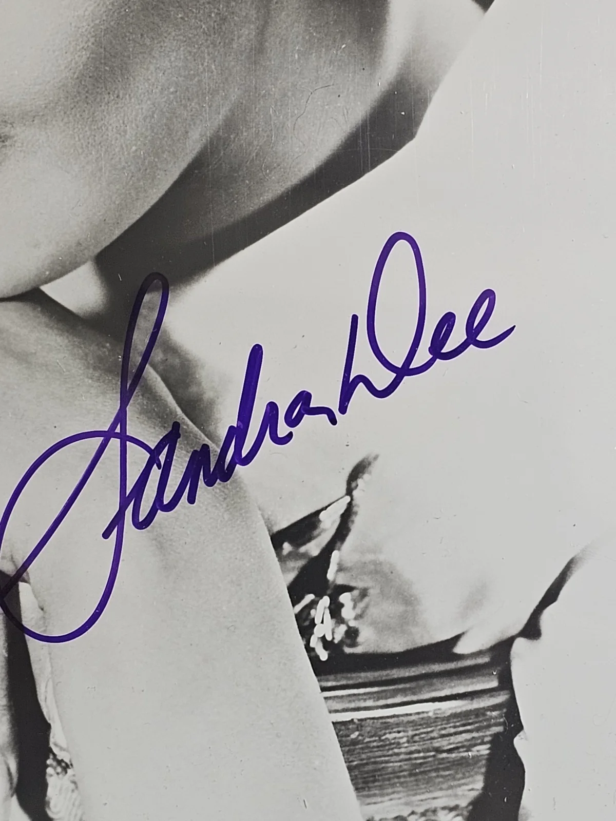 Sandra Dee Signed Photo 1950s Hollywood Actress, image 3