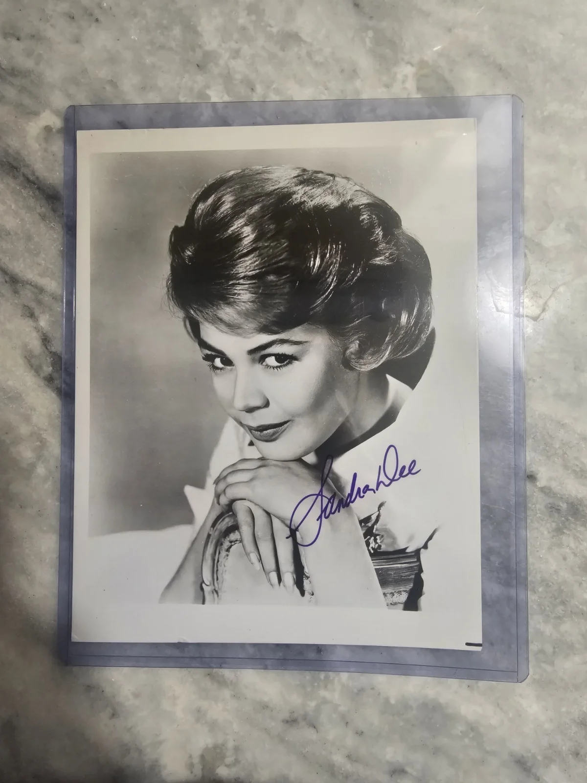 Sandra Dee Signed Photo 1950s Hollywood Actress, image 5