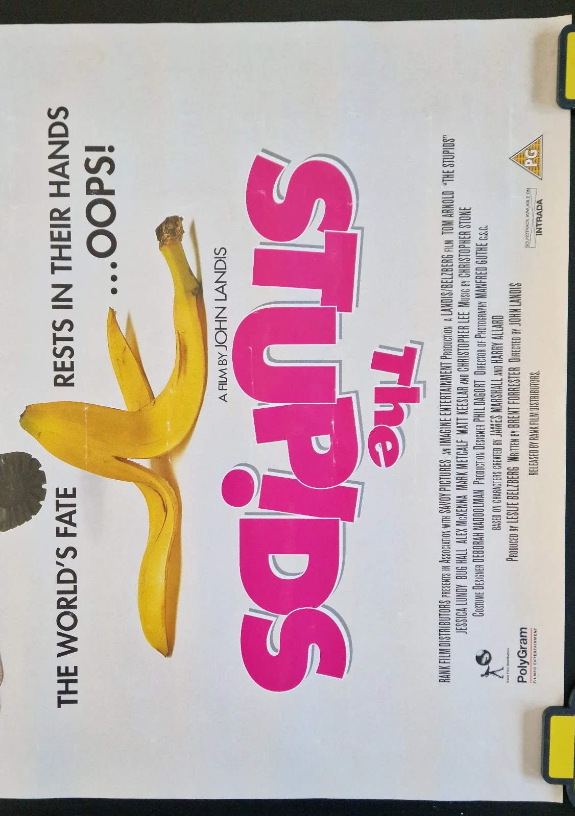The Stupids 1996 VHS Video Store Promo Poster – A2, image 3