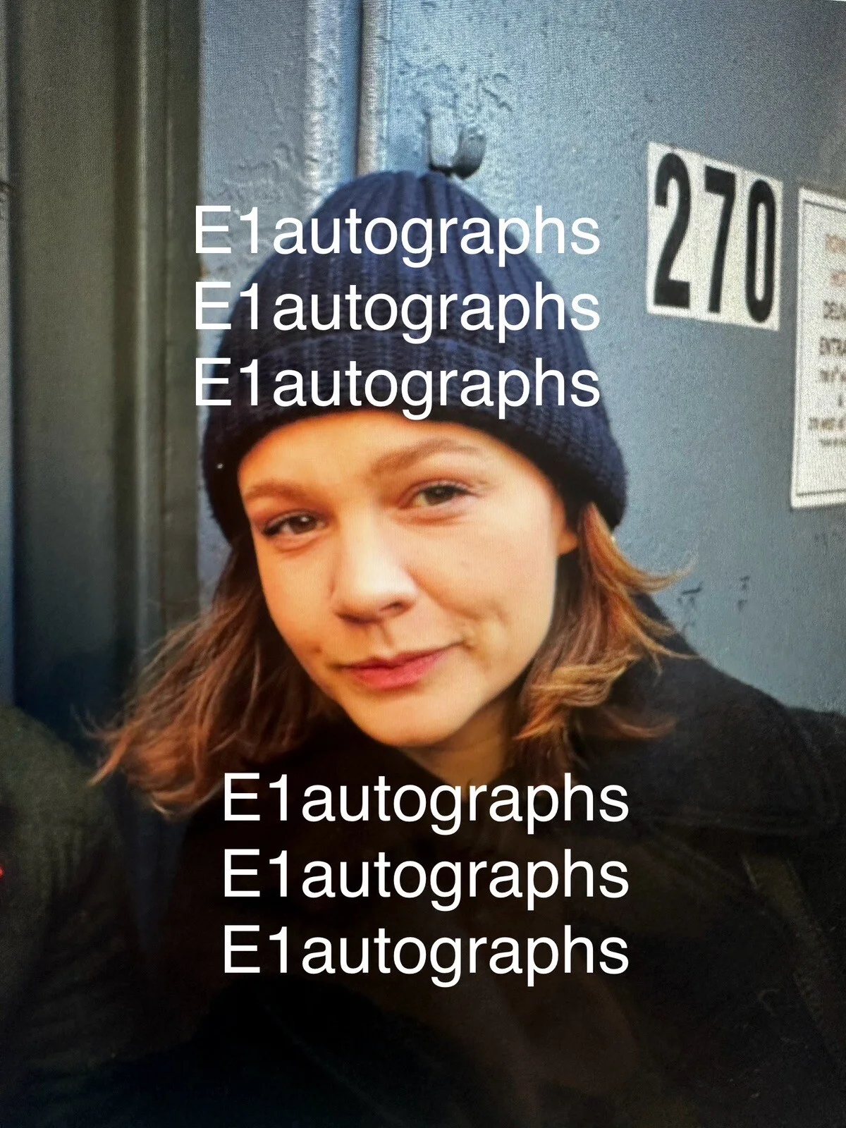 Carey Mulligan — Carey Mulligan, Alfred Molina, Peter Sarsgaard, Cara Seymour signed photo, изображение 2