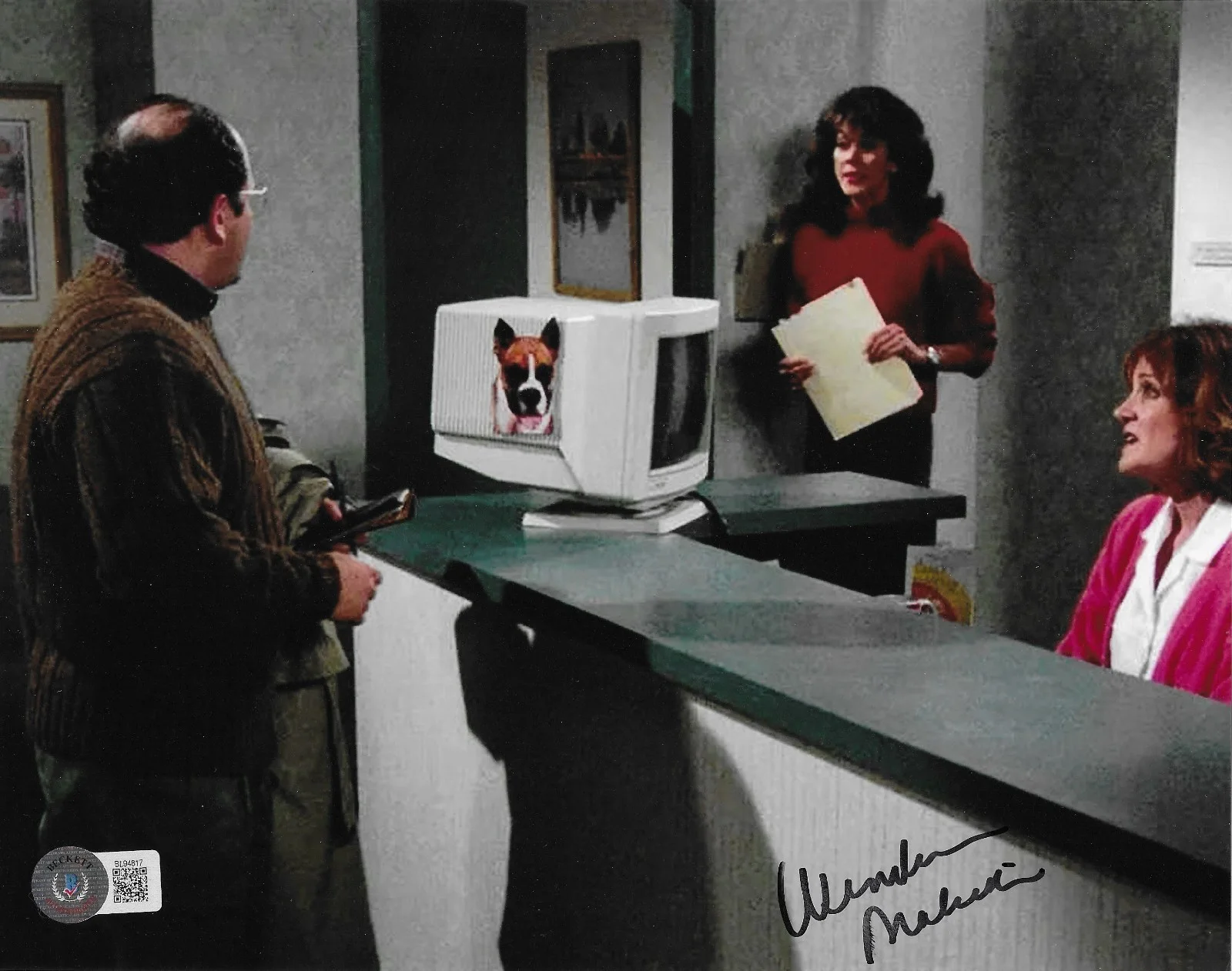 Wendy Malick — Wendy Malick Seinfeld BAS Signed 8x10 Photo Autographed Kiss Hello Hairdo 17