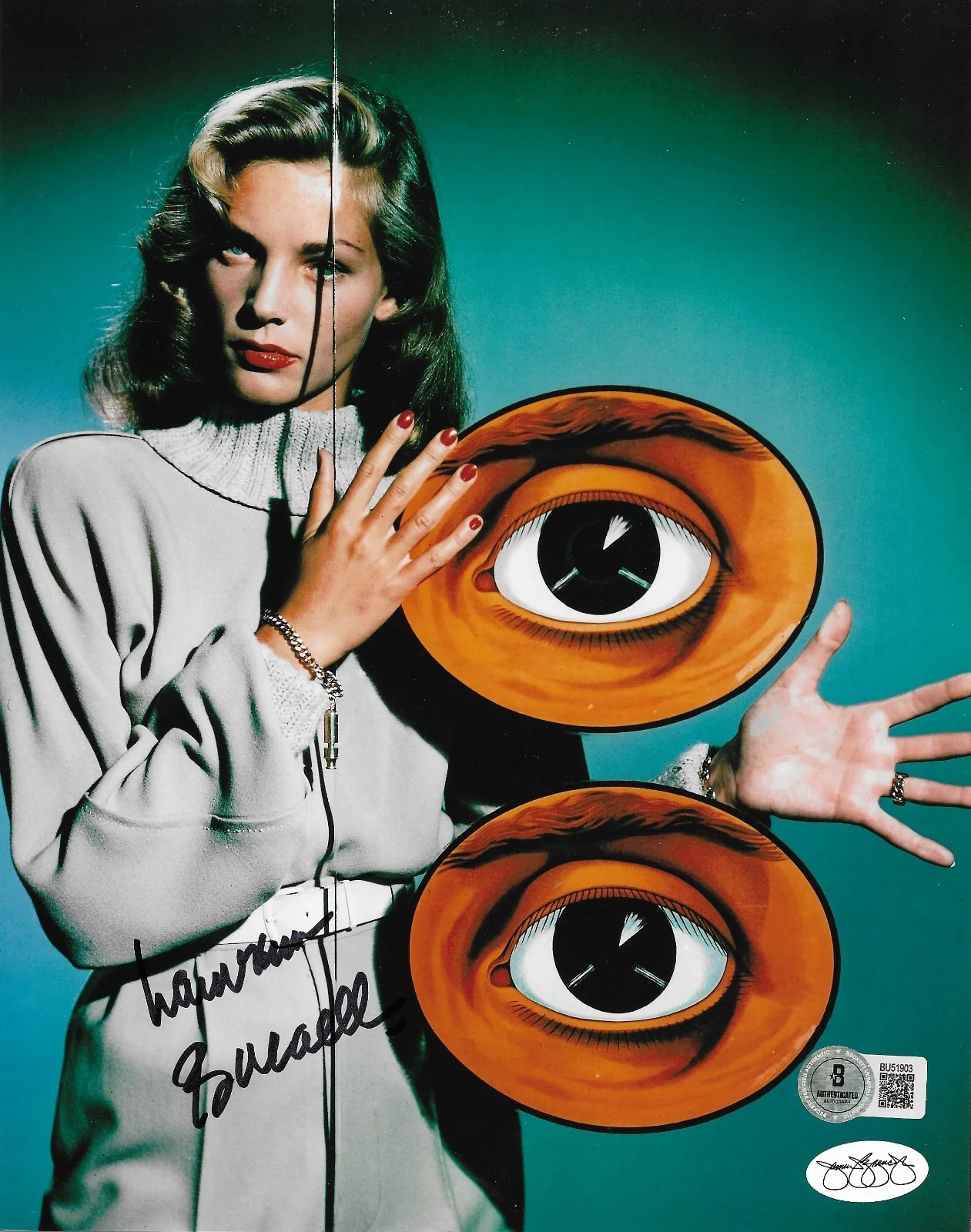 Lauren Bacall — Lauren Bacall Signed 8x10 Photo BAS Autographed Life To Have and Have Not