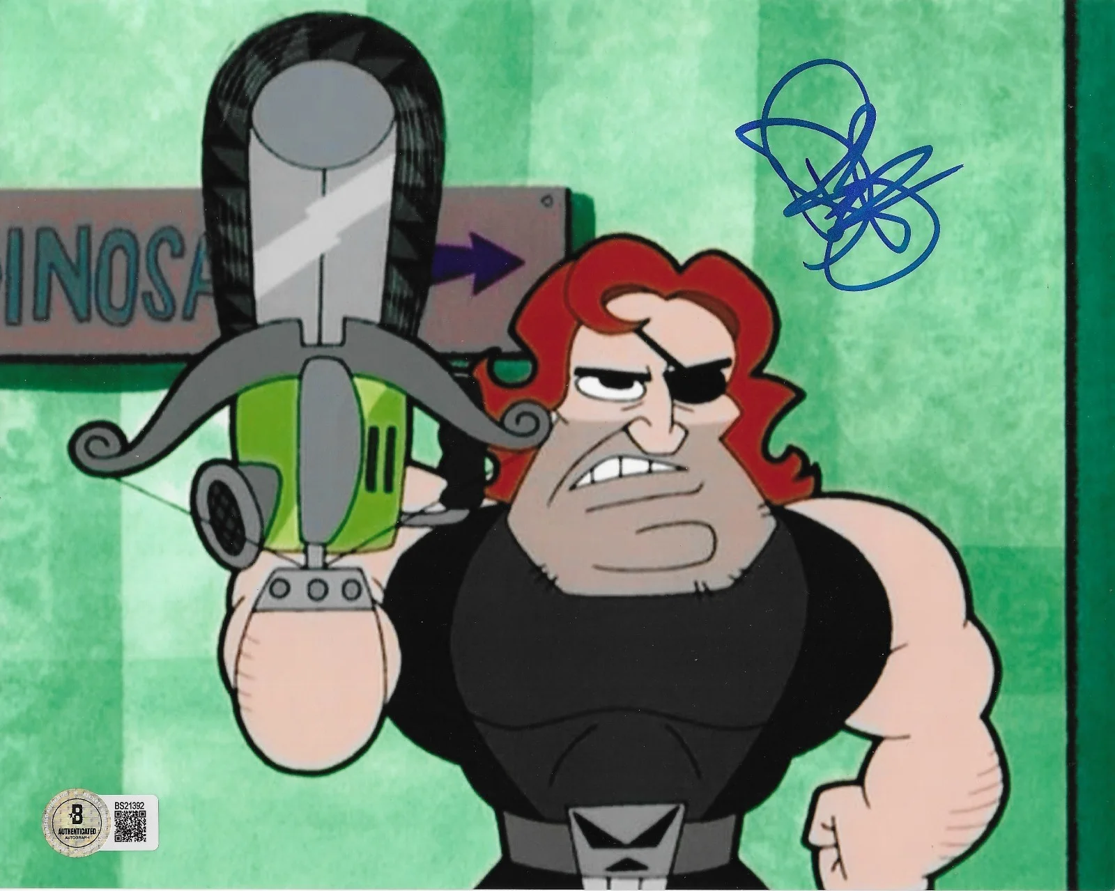 Diedrich Bader — Diedrich Bader Signed 8x10 Photo BAS Autographed Grim Adventures of Billy Mandy