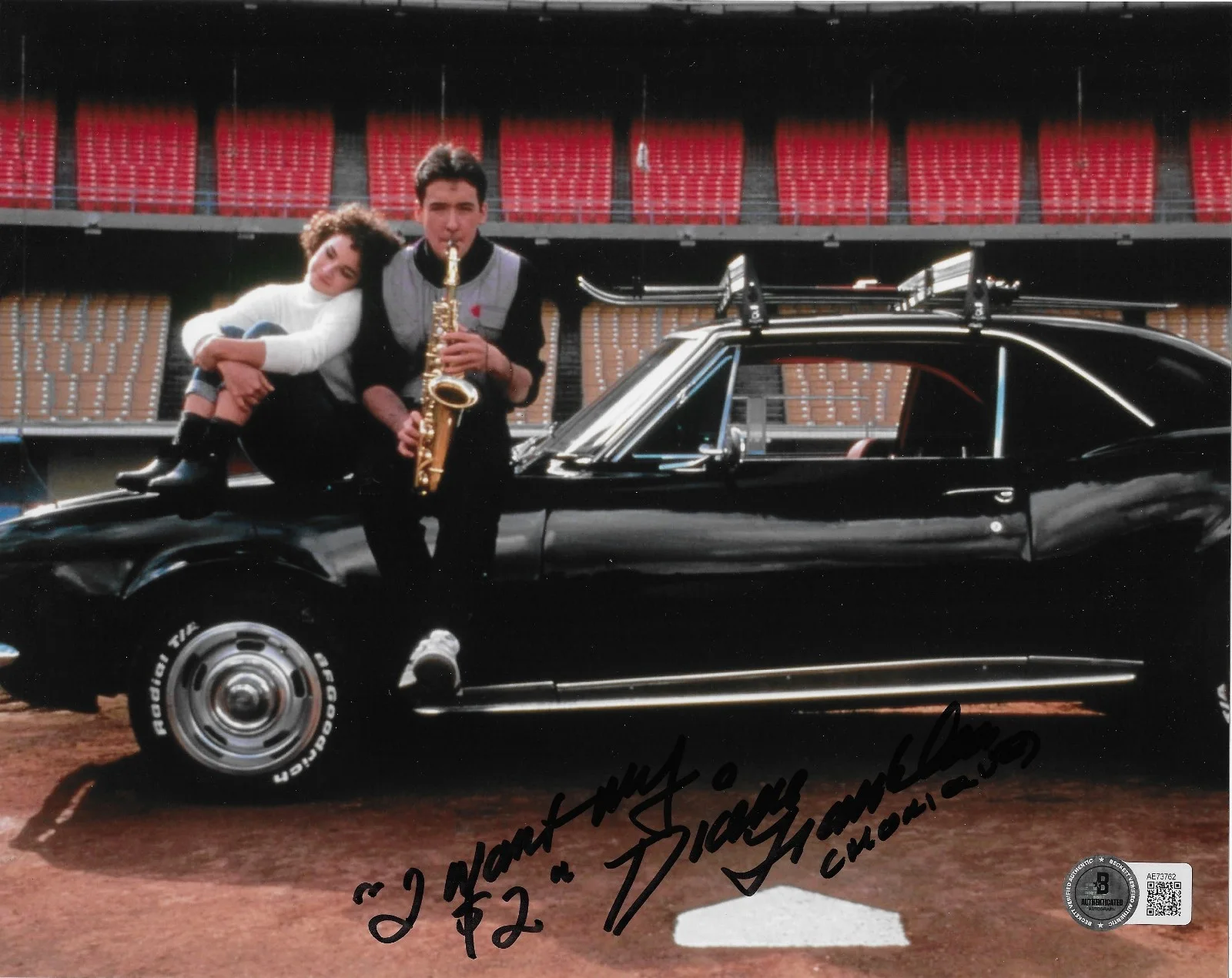 Diane Franklin — Diane Franklin Signed 8x10 Photo Autographed BAS Better Off Dead 62