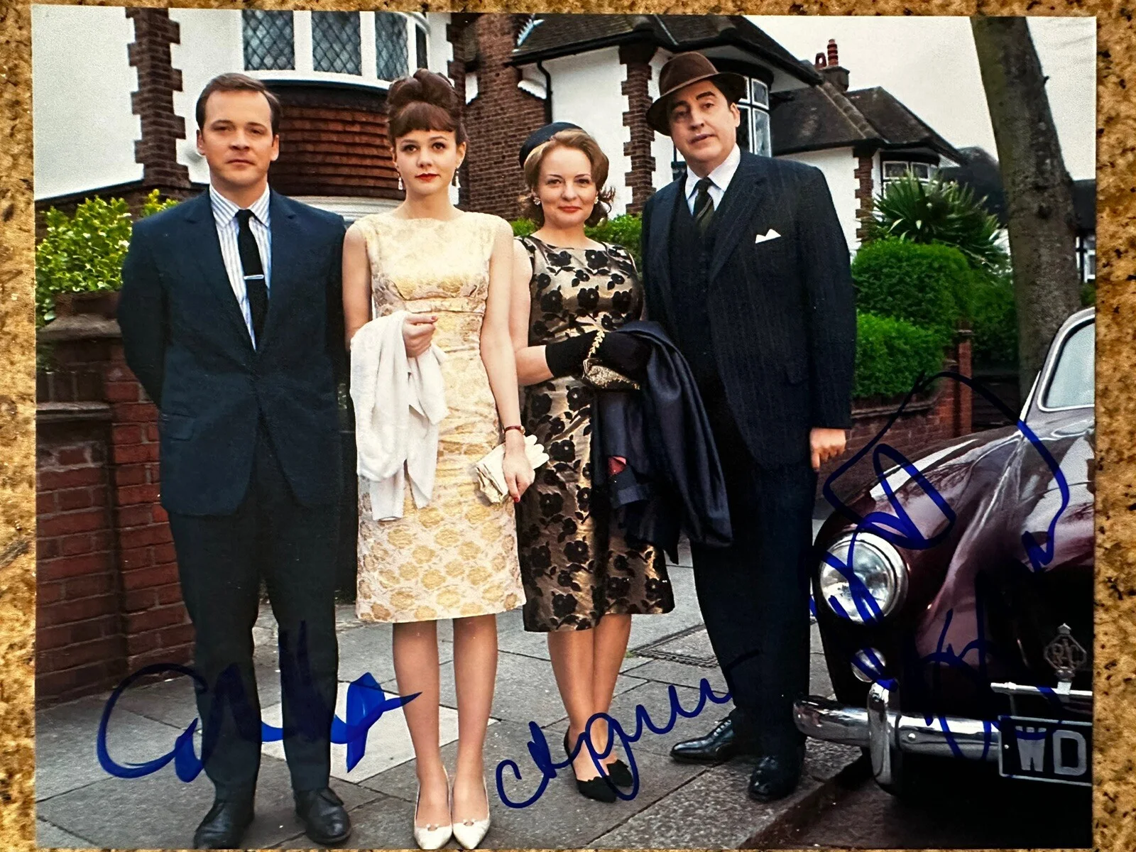 Carey Mulligan — Carey Mulligan, Peter Sarsgaard, Cara Seymour signed An Education 8x10 photo