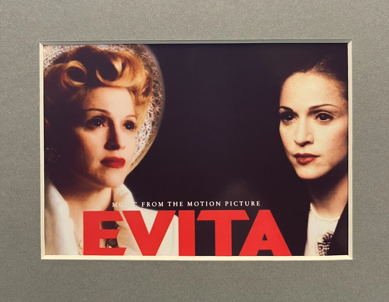 EVITA. . 35mm Film Cell MOUNTED DISPLAY, image 3