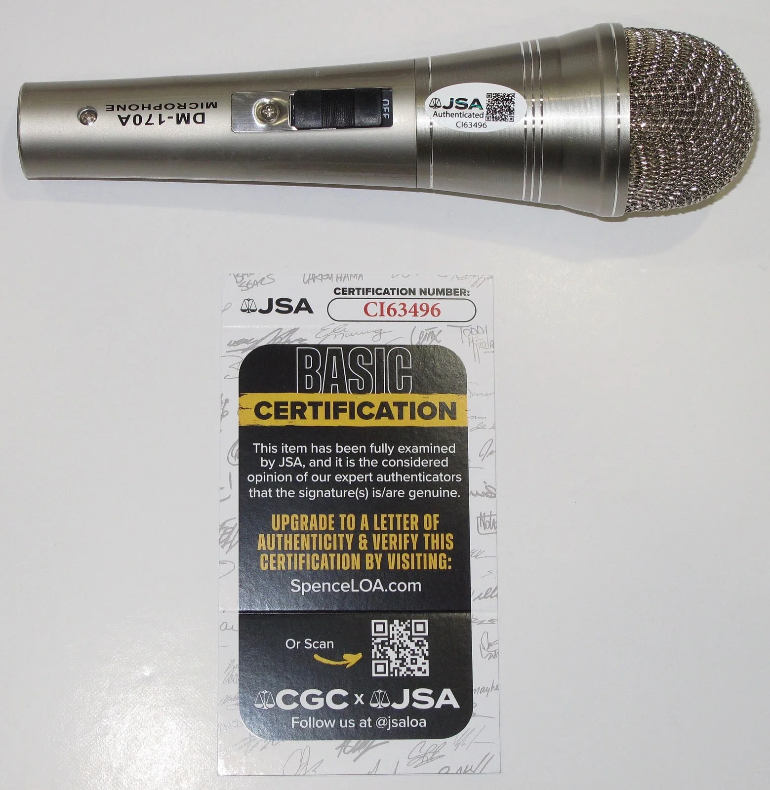 OMARION — Omarion Grandberry B2K signed Microphone EXACT PROOF Bump Bump Bump JSA COA Rare, изображение 5