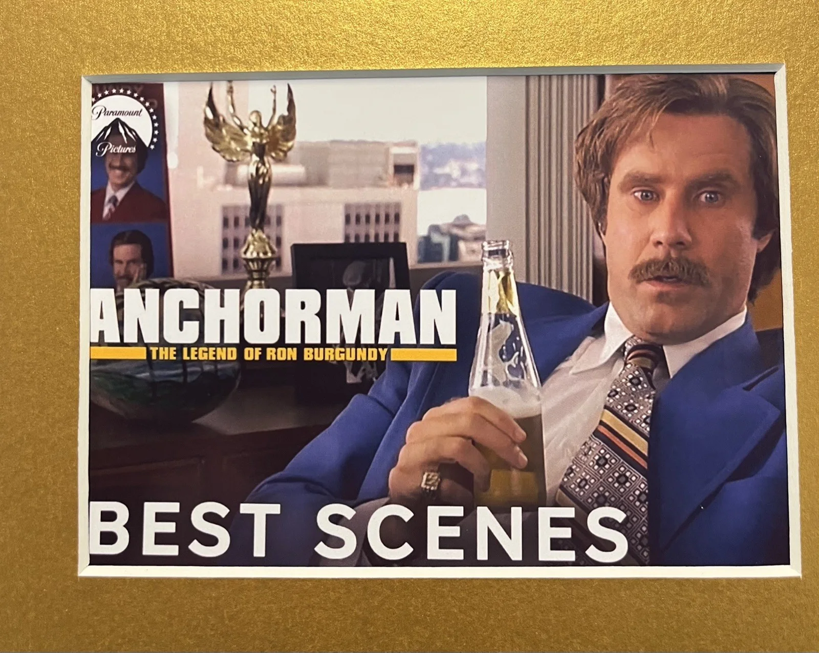 ANCHORMAN. 35mm Film Cell MOUNTED DISPLAY, image 2