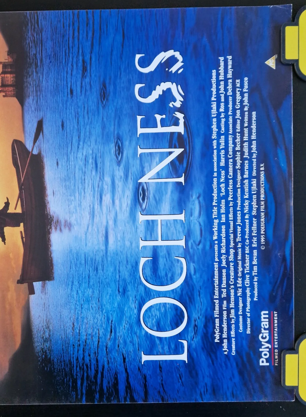 Loch Ness 1996 VHS Video Store Promo Poster – A2, image 3