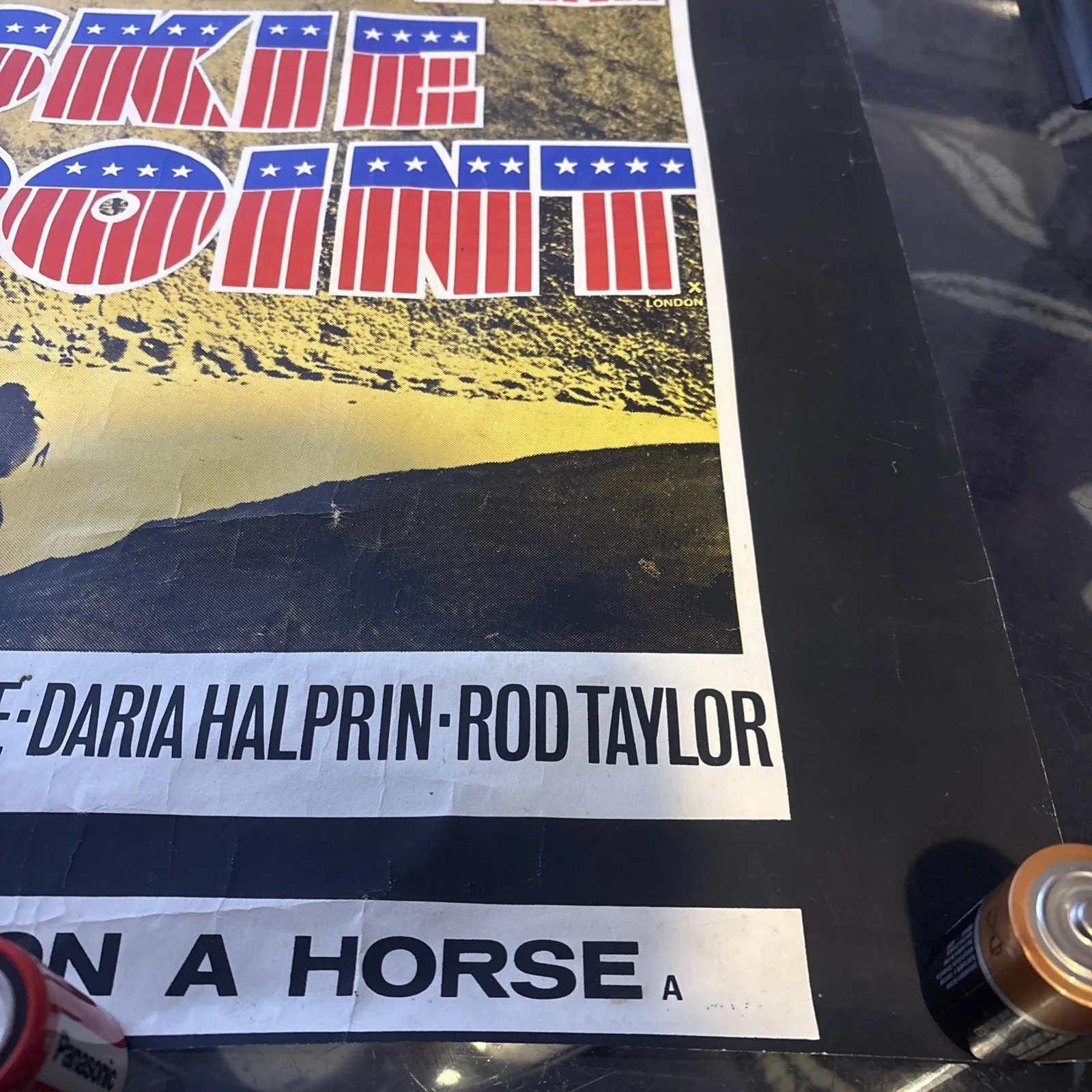 Zabriskie Point 1970 Original 26x20 Rare Movie film poster Killer on a horse, изображение 3