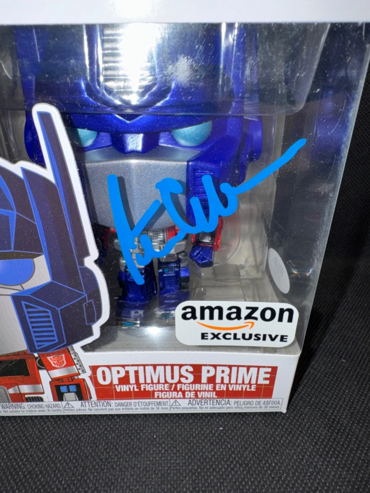 Peter Cullen — PETER CULLEN signed autographed OPTIMUS PRIME FUNKO POP FIGURE #22 w/ COA PSA, изображение 2