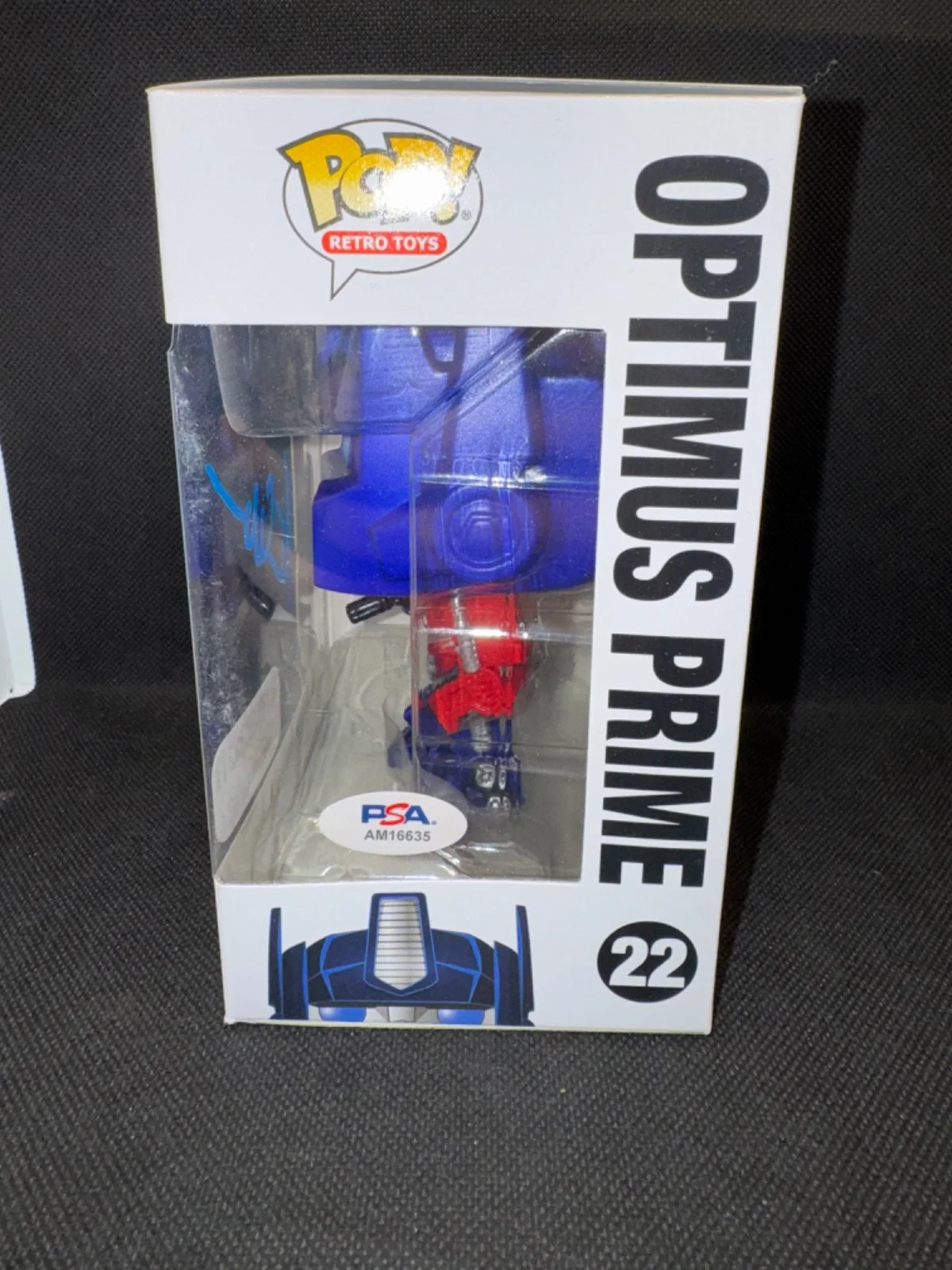 Peter Cullen — PETER CULLEN signed autographed OPTIMUS PRIME FUNKO POP FIGURE #22 w/ COA PSA, изображение 3