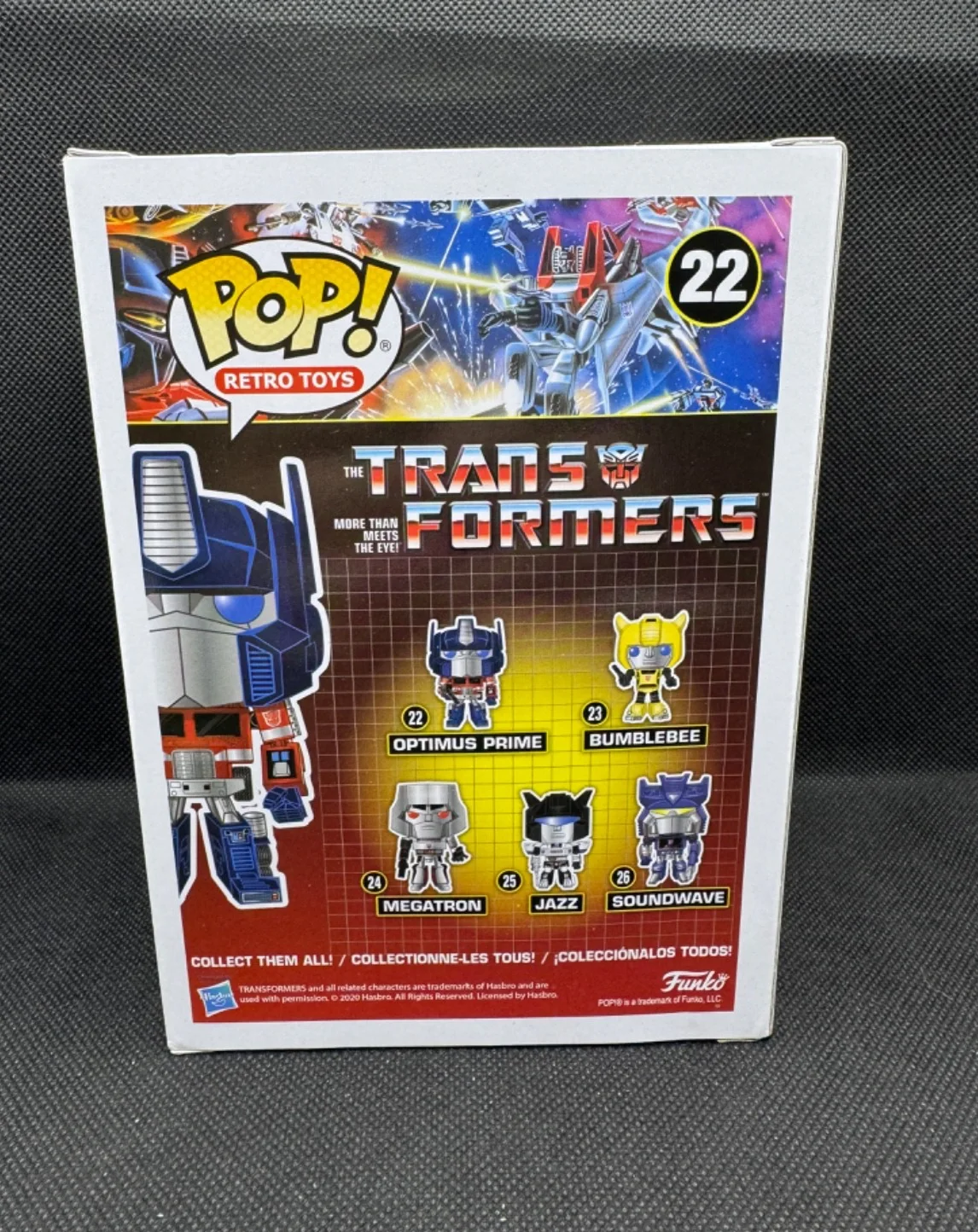 Peter Cullen — PETER CULLEN signed autographed OPTIMUS PRIME FUNKO POP FIGURE #22 w/ COA PSA, изображение 4