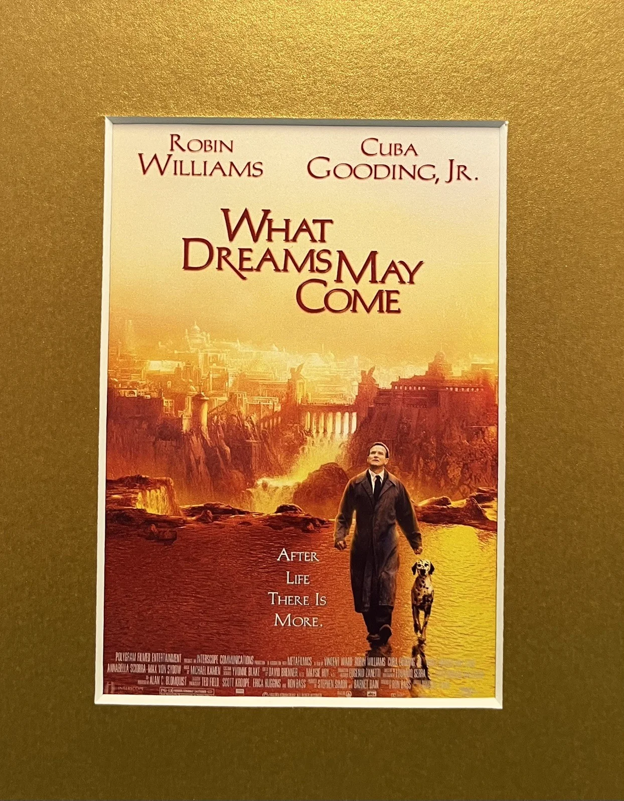 WHAT DREAMS MAY COME . 35mm Film Cell Mounted Display, image 3