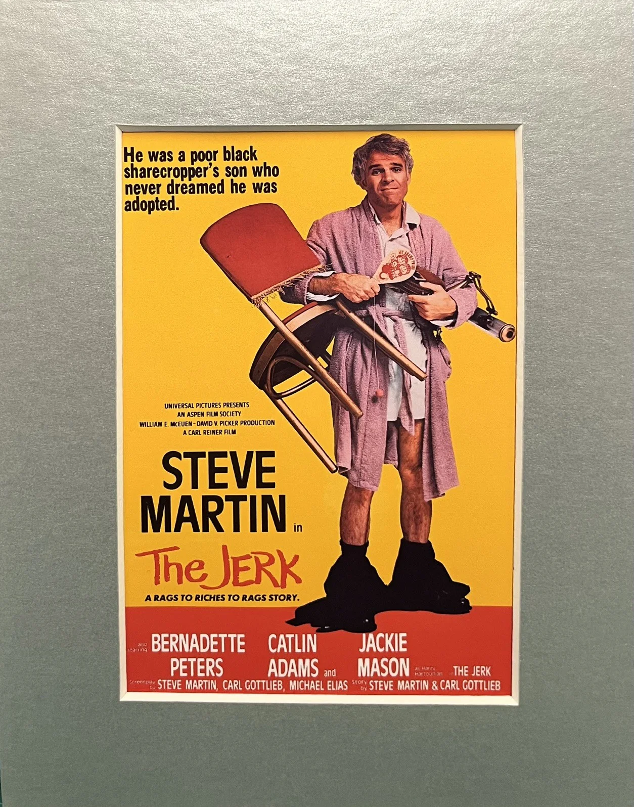 THE JERK. . 35mm Film Cell Mounted Display, image 3