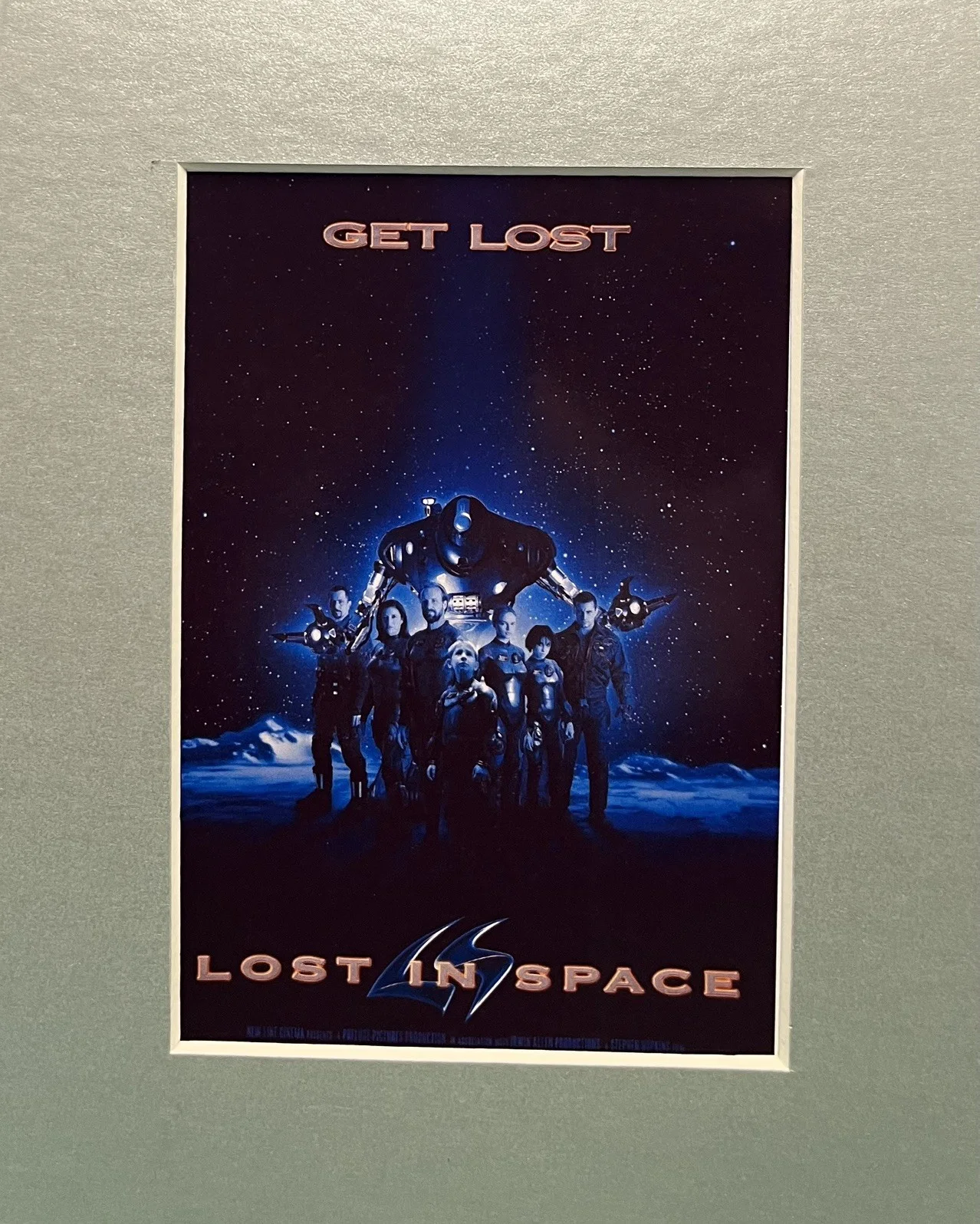 LOST IN SPACE . . 35mm Film Cell Mounted Display, image 3