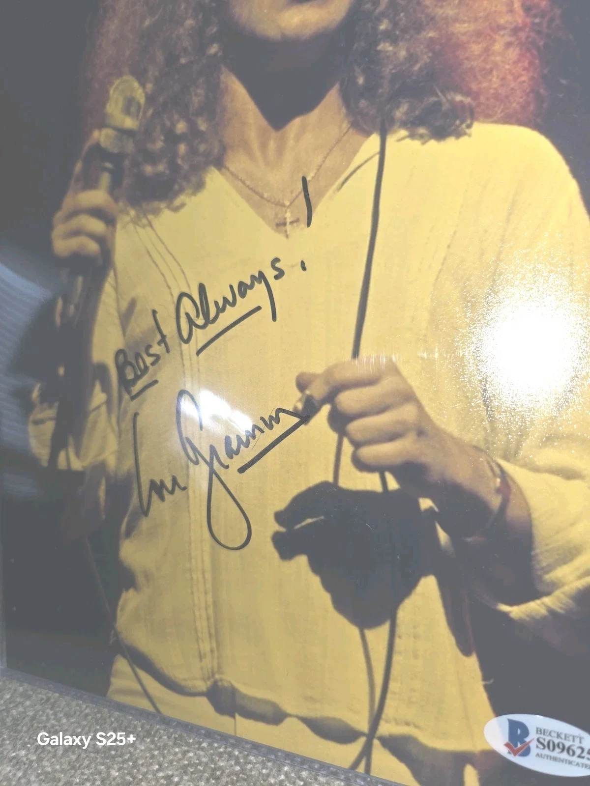 Foreigner Signed Lou GRAMM 8X10 PHOTO BECKETT AUTHENTICATED!!, image 3