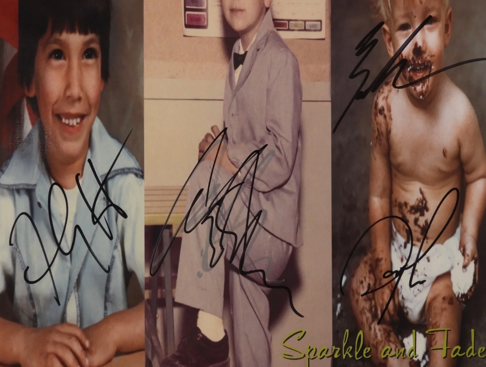 Everclear JSA Signed Autograph Record Album Vinyl Art Alexakis Sparkle and Fade, изображение 2
