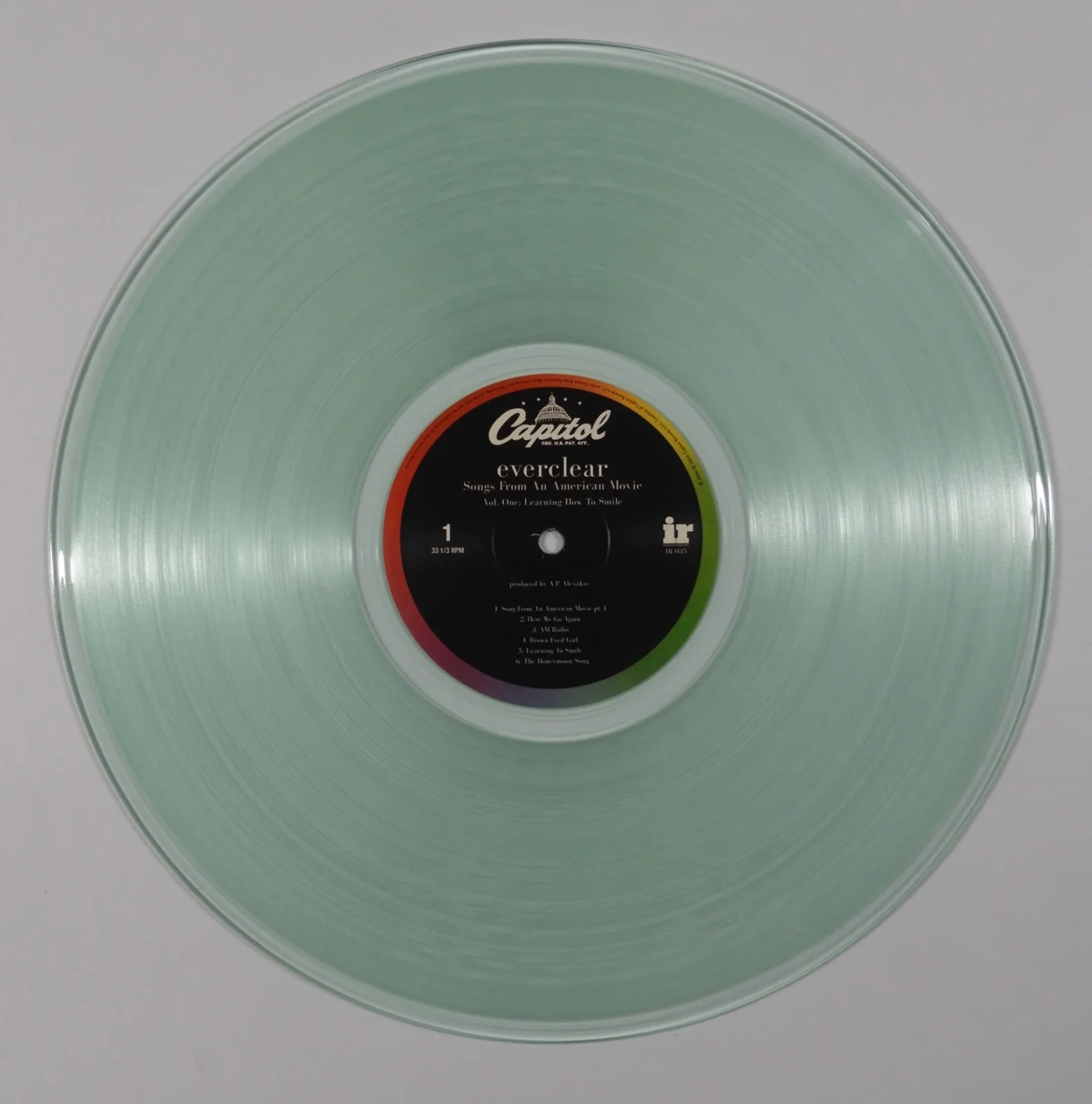 Everclear JSA Signed Autograph Record Album Vinyl Art Alexakis Sparkle and Fade, изображение 3