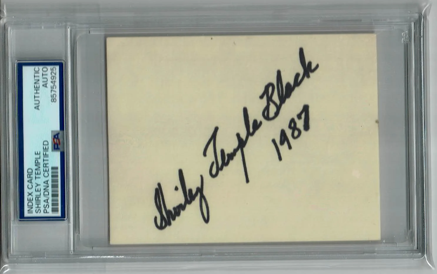 3 Shirley Temple Autographs 1 8x10 Framed Photo 2 Index Cards PSA AUTHENTIC READ, изображение 3