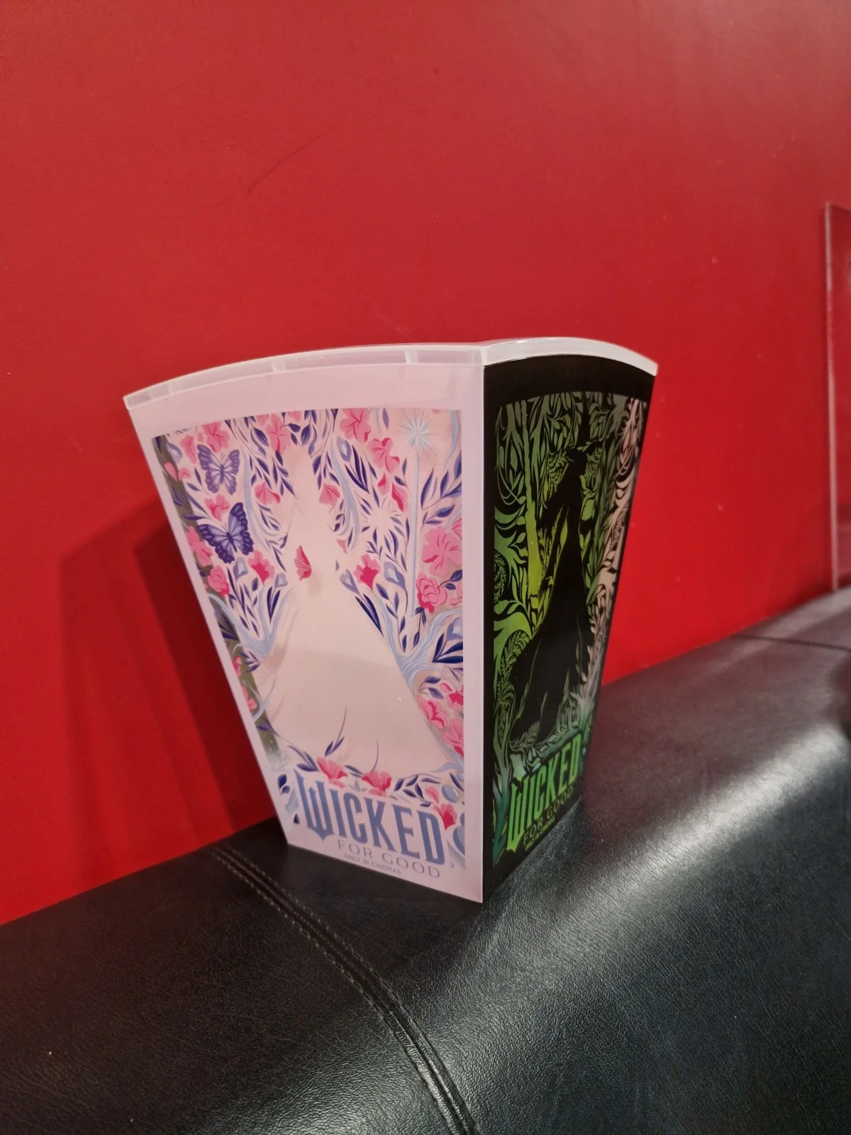 Wicked for Good Cineworld Limited Edition Light Up Popcorn Bucket Elphaba glinda, image 2