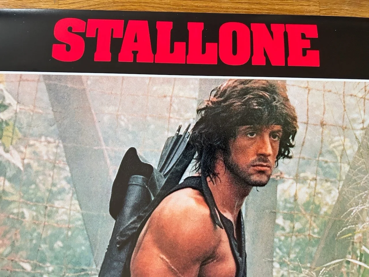 Poster Rambo First Blood Part 2 Sylvester Stallone 43cm x 65cm, image 2