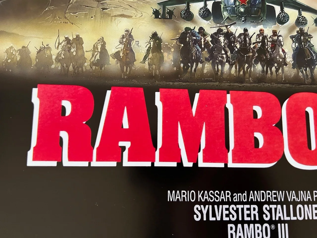 Poster Rambo First Blood Part 3 420mm x 594mm (A2), image 3