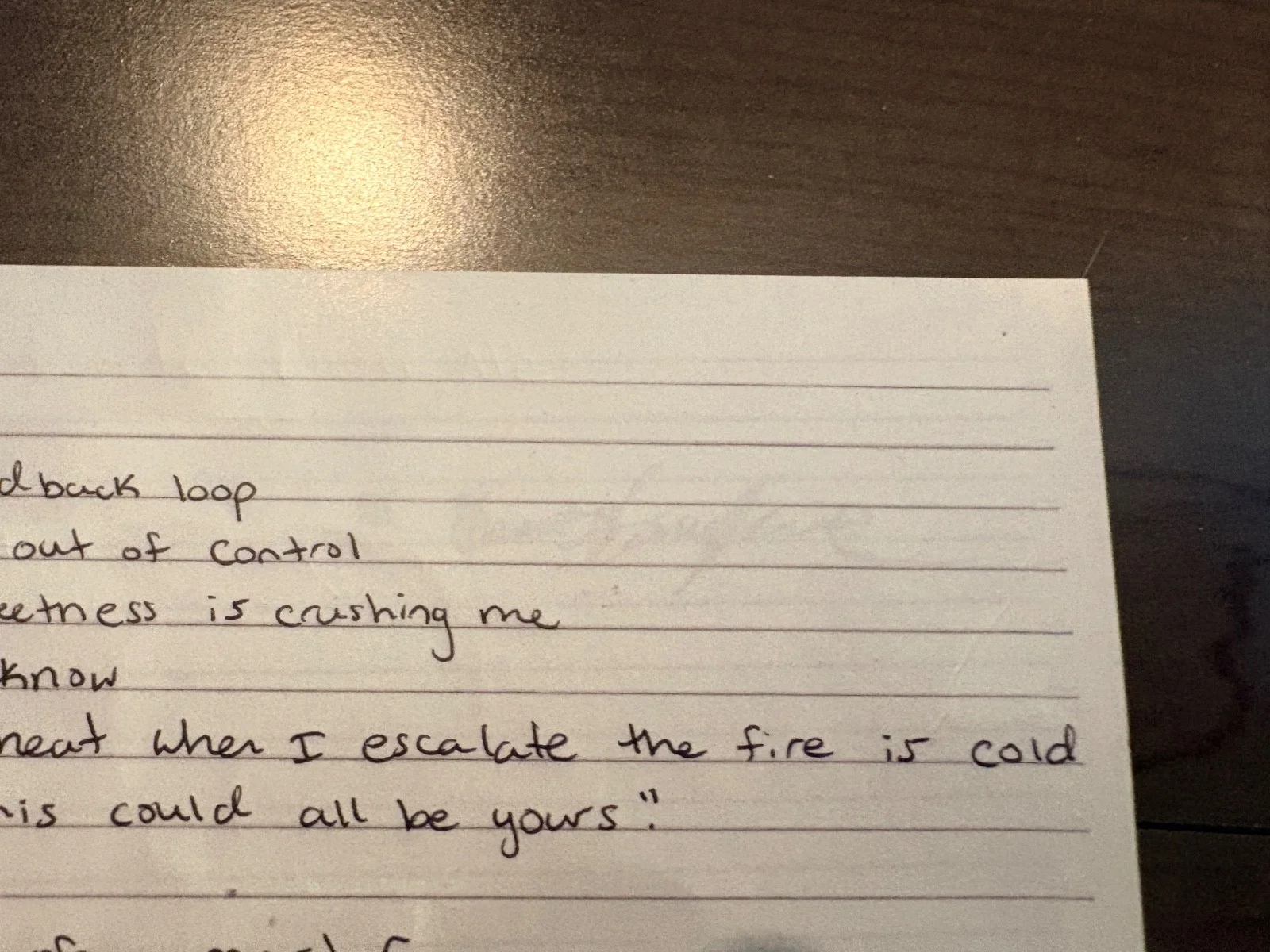 Spiritbox Signed Circle With Me Lyric Sheet Courtney LaPlante Autograph Metal, изображение 5