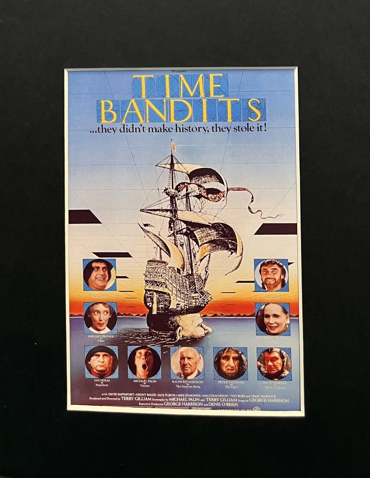 TIME BANDITS. 35mm Film Cell Mounted Display, image 2