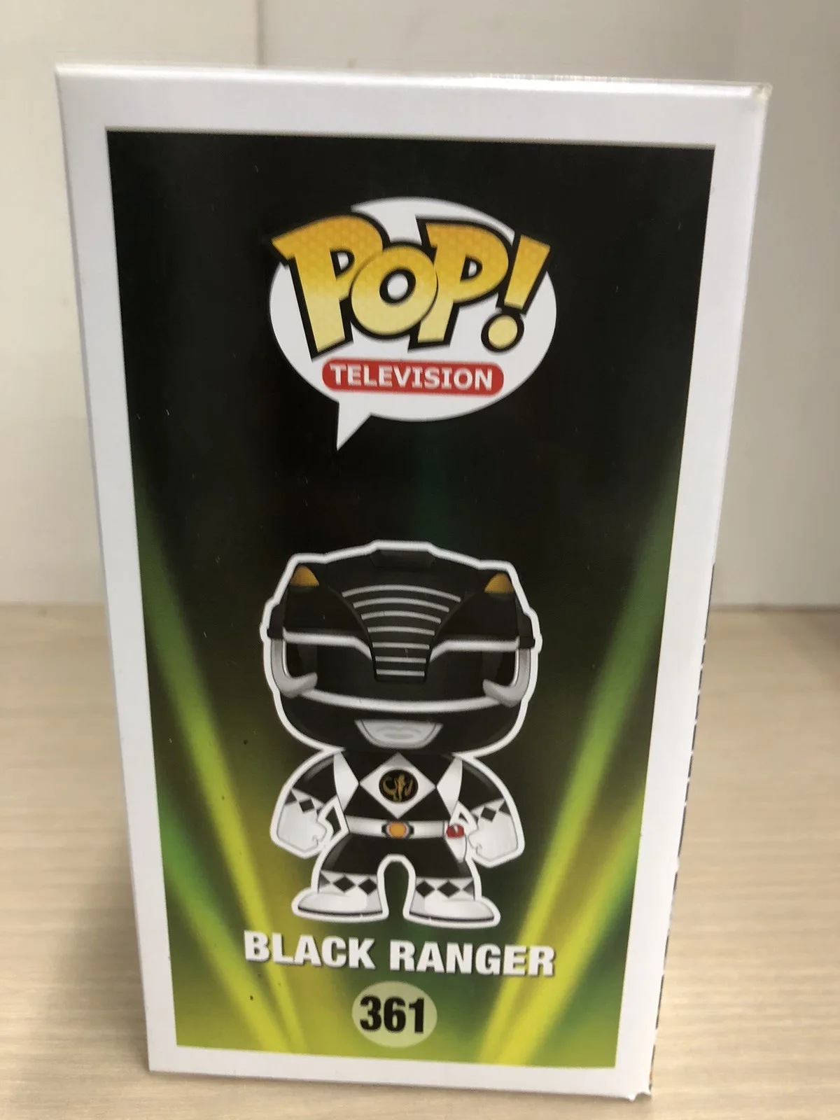 Walter Jones — Black Power Rangers dual signed Funko by Walter Jones Inscribed Zack NO COA Auto, изображение 4