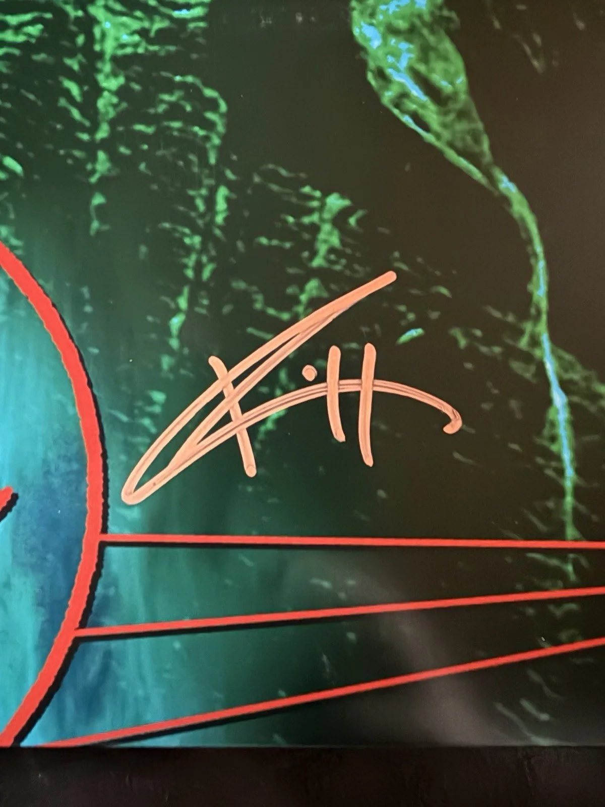 Mike Riggs (Rob Zombie) Signed "The Sinister Urge" Vinyl Record Album (JSA COA), image 2