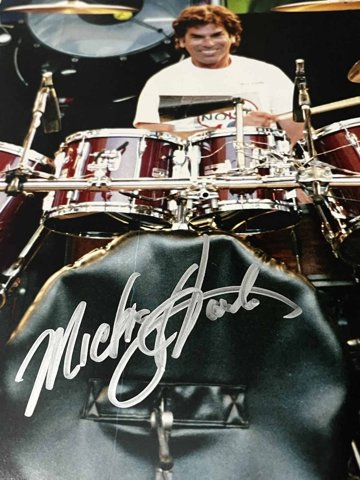 Grateful Dead Signed 8X10 Mickey Hart Beckett Seal & Card “ He’s Gone “ B#U86941, image 3