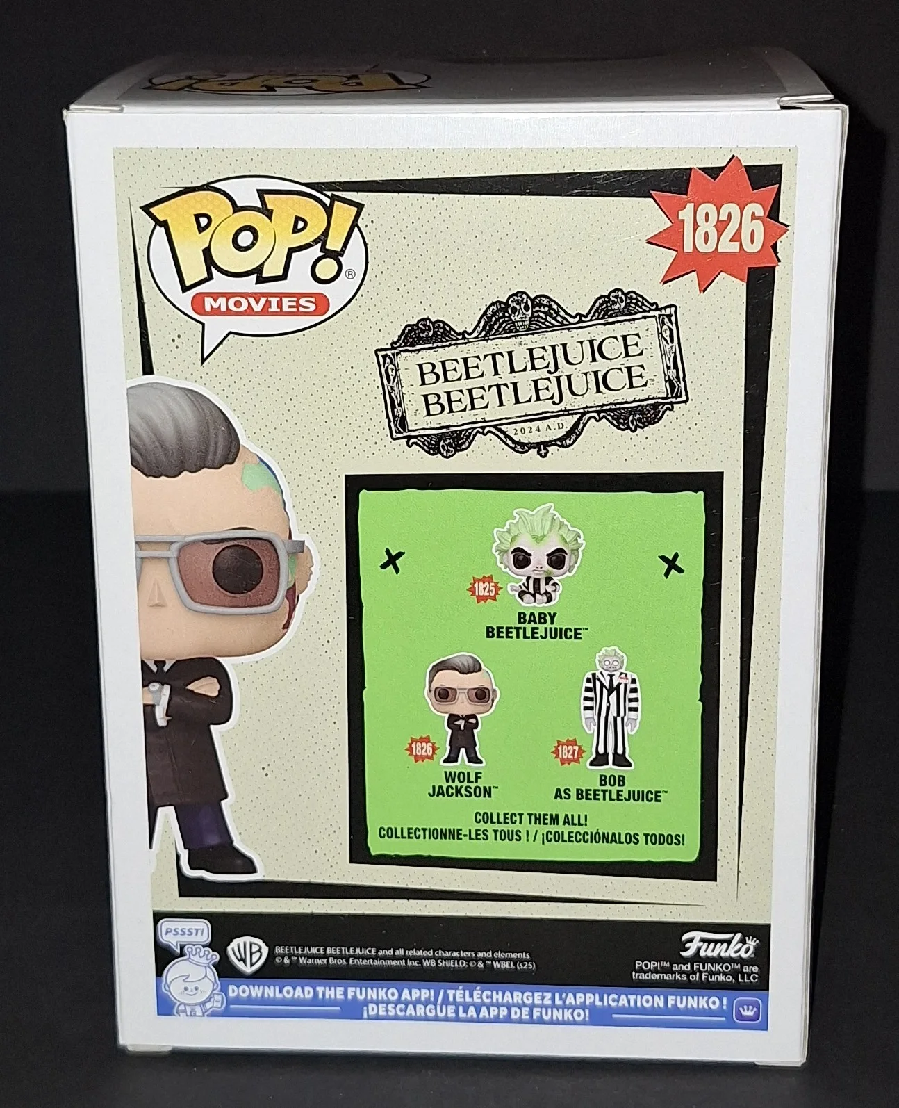 William Dafoe — William Dafoe Signed Autographed Funko Wolf Jackson Beetlejuice Beckett COA, изображение 3