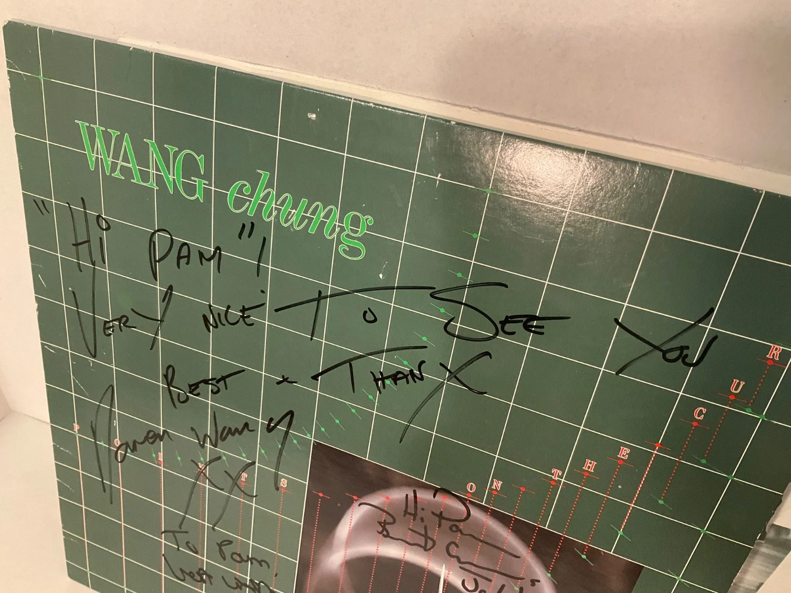 WANG CHUNG Band Vinyl Record SIGNED Jack Hues Nick Feldman #595B, изображение 4