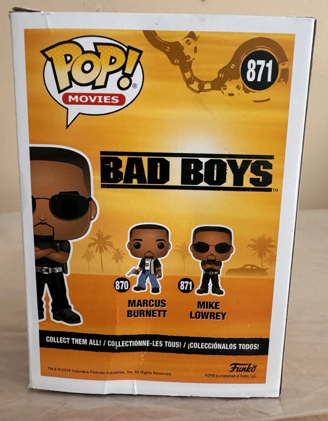 WILL SMITH — Will Smith Autographed "Mike Lowrey" Bad Boys Funko Pop #871, image 4