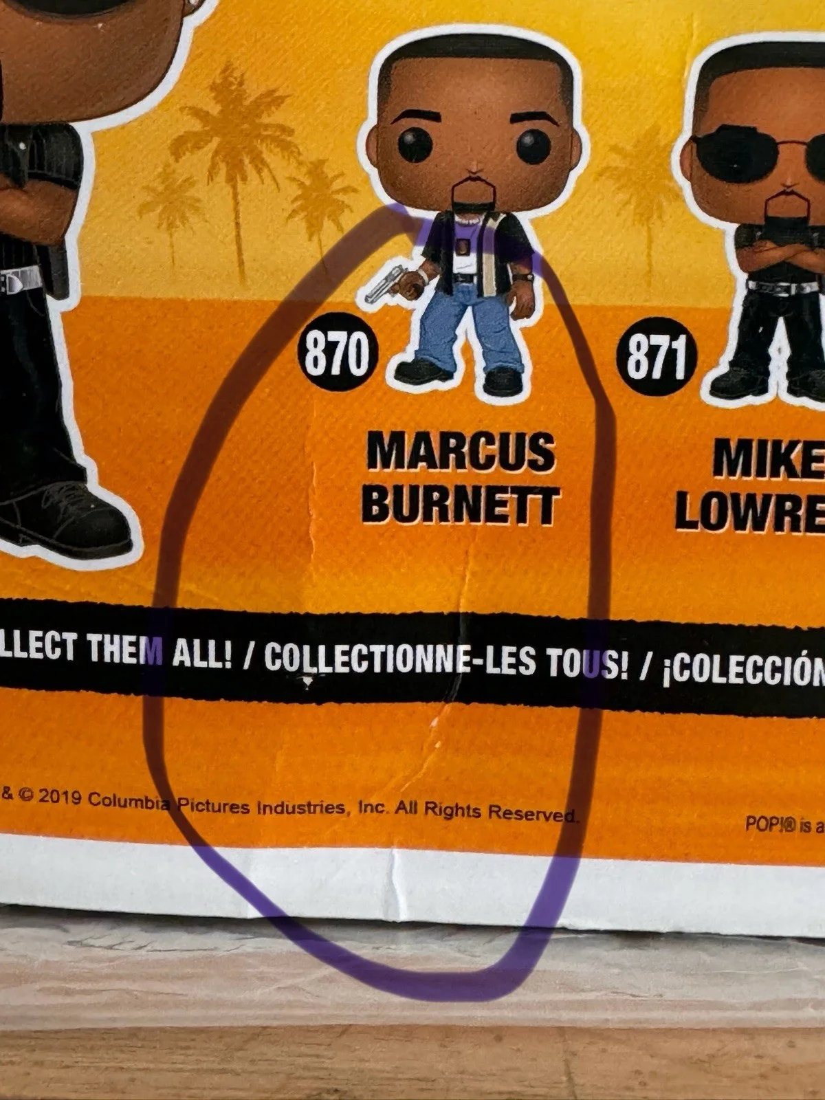 WILL SMITH — Will Smith Autographed "Mike Lowrey" Bad Boys Funko Pop #871, image 5