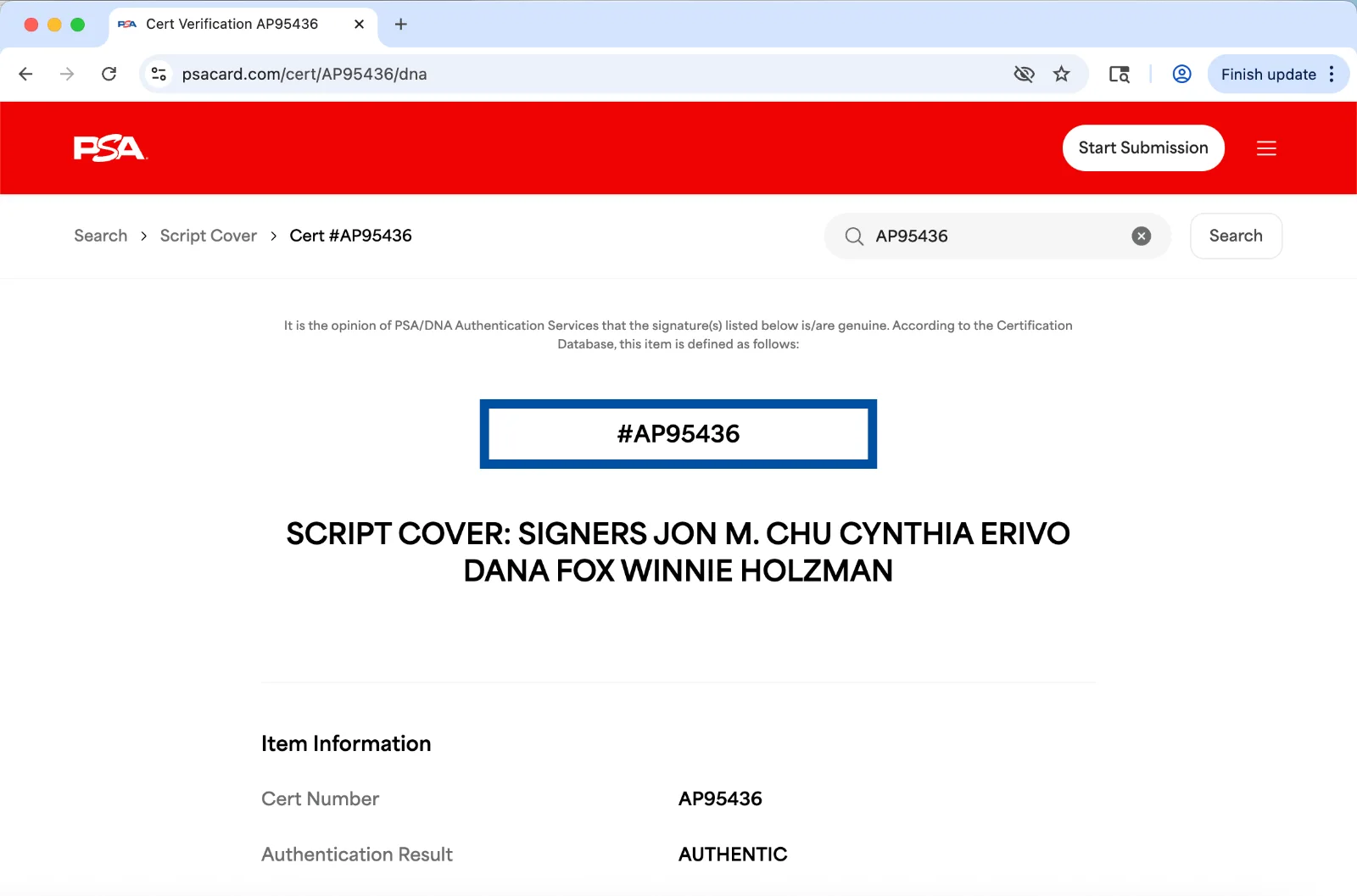 Jon M. Chu, Cynthia Erivo, Dana Fox, Winnie Holzman — Wicked cast 4X signed script full 124 pages PSA DNA Cynthia Erivo Winnie Holzman, изображение 3