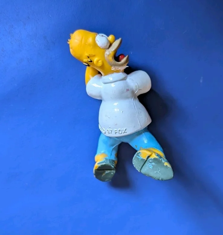 Retro Homer Simpson The Simpsons Pencil Topper, image 2