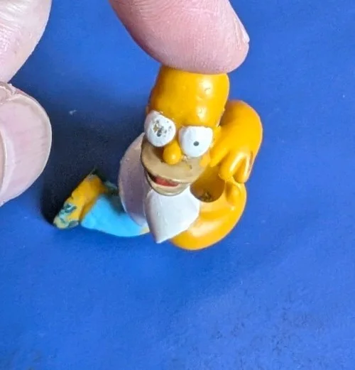 Retro Homer Simpson The Simpsons Pencil Topper, image 4
