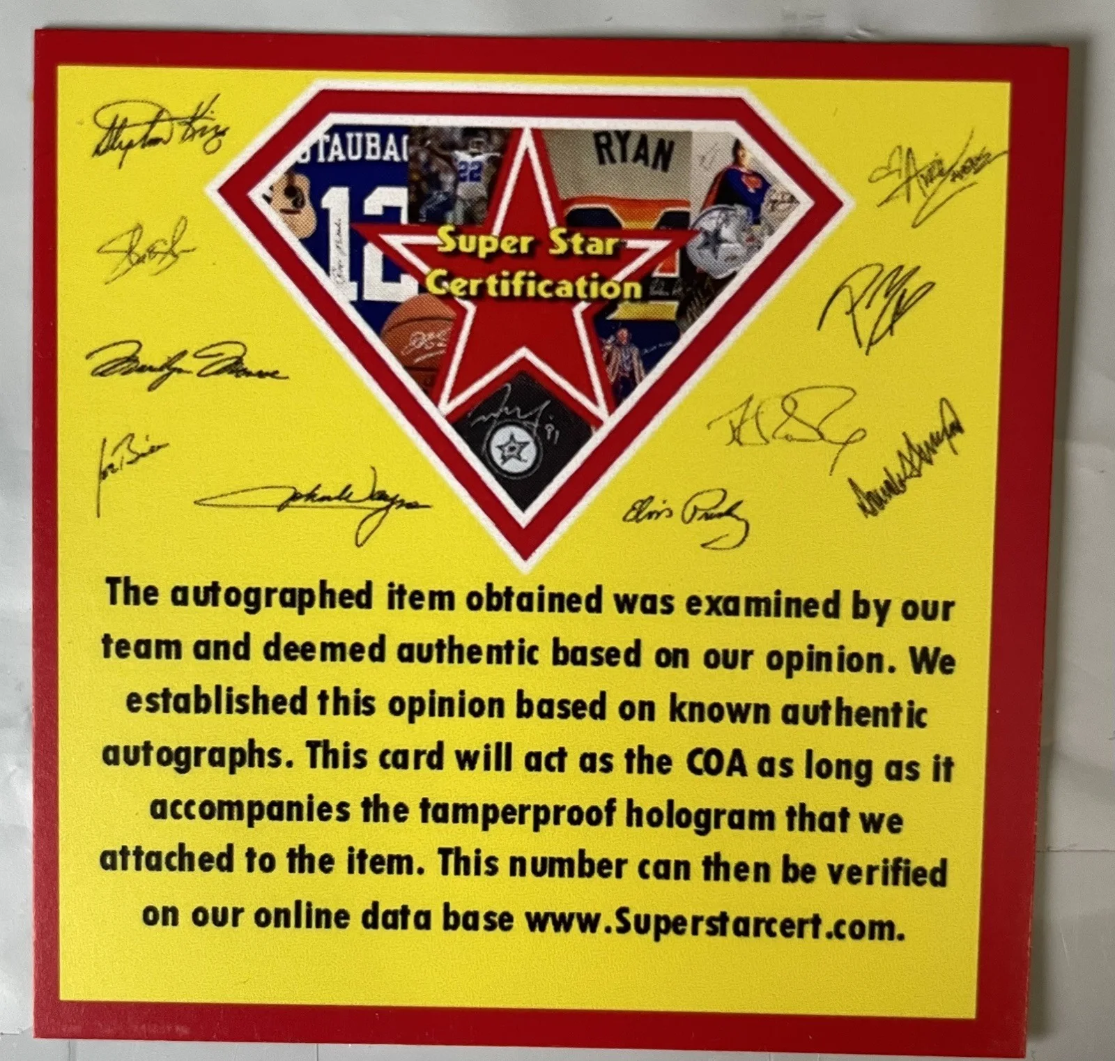 Beatles Ringo Starr Autographed Signed Card On Stage Superstar Cert Holo Rare!, изображение 5