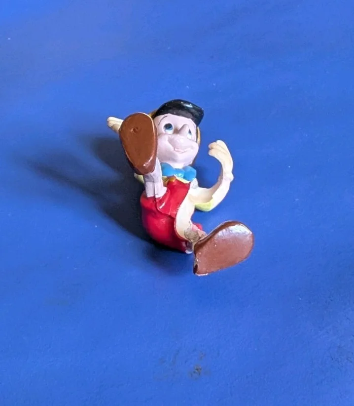 Retro Pinocchio Pencil Topper, image 2