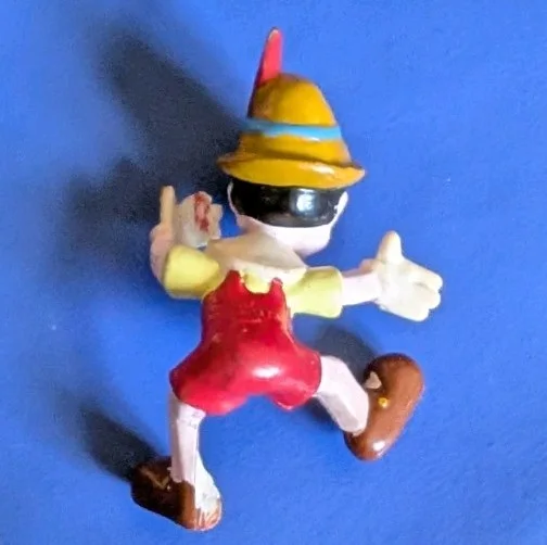 Retro Pinocchio Pencil Topper, image 3